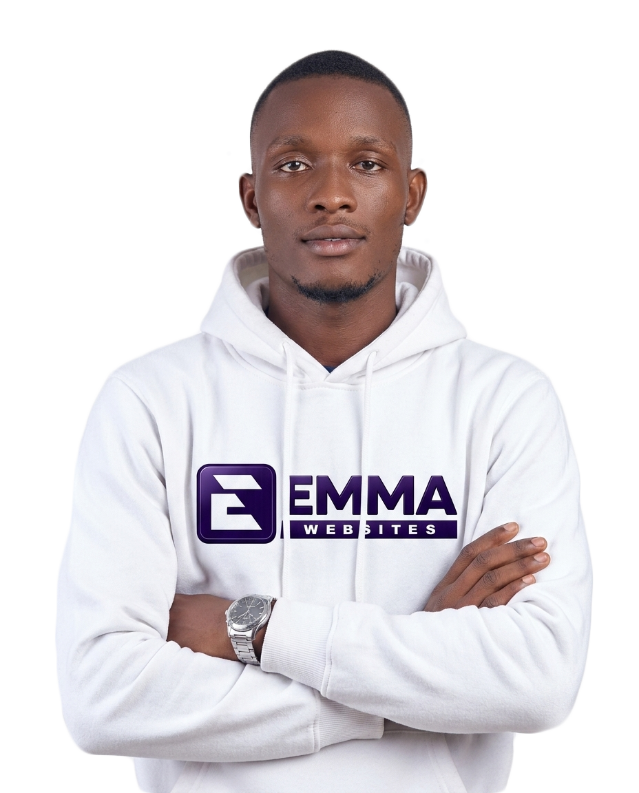 Oluwasegun Fowosere, website developer and owner of Emma Websites