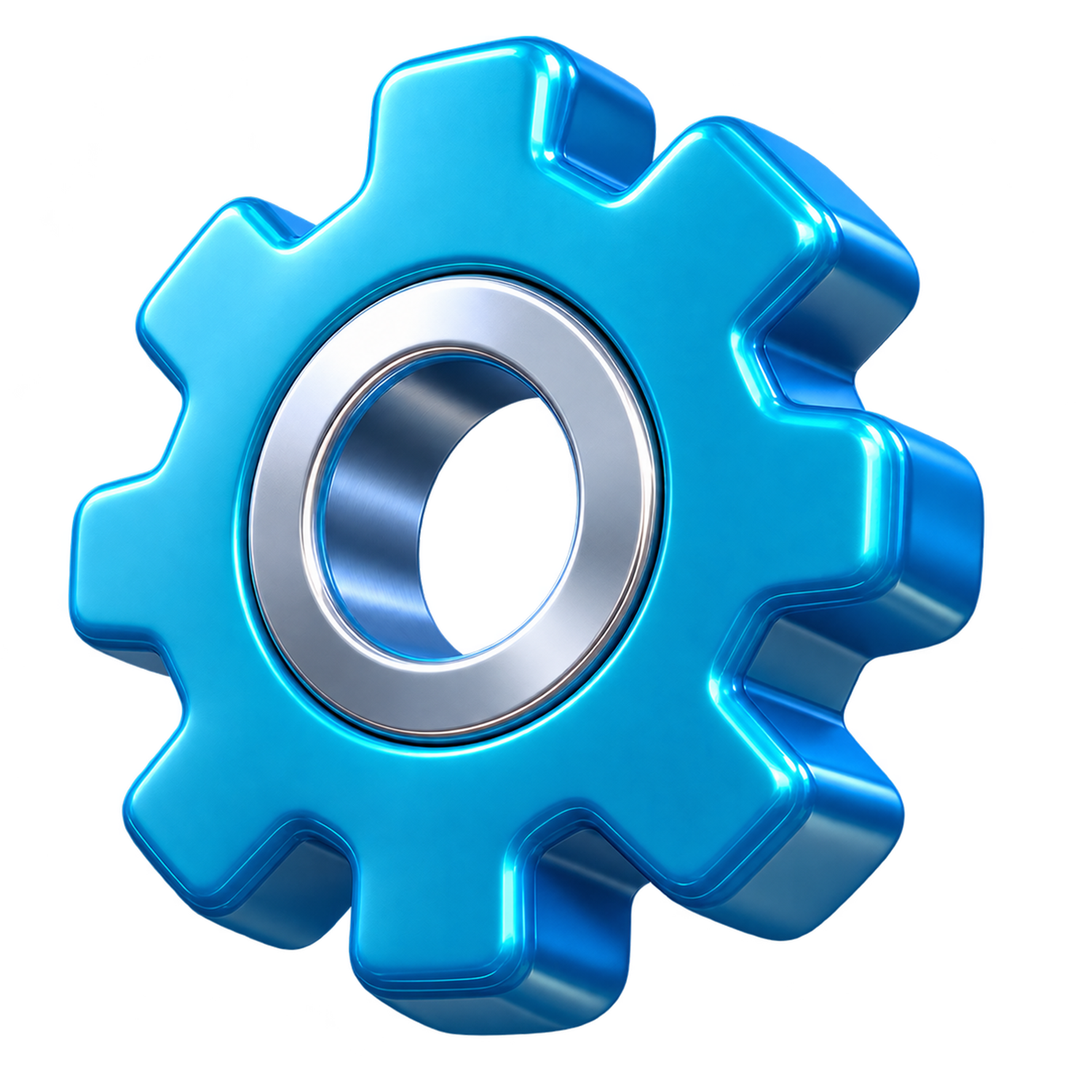 Website maintenance gear icon
