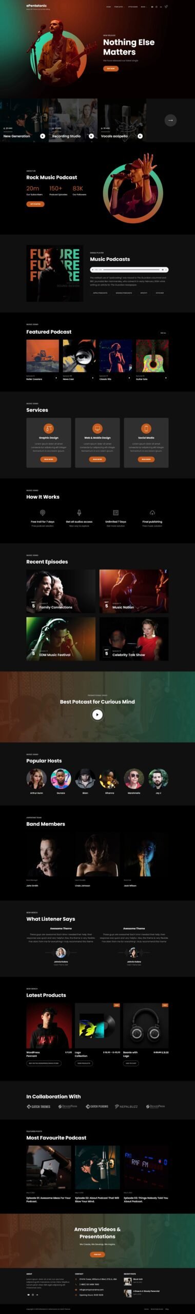WordPress website design sample 5
