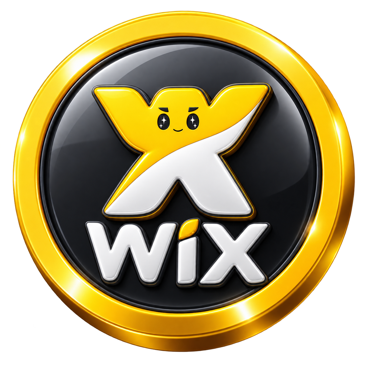 Large 3D Wix icon